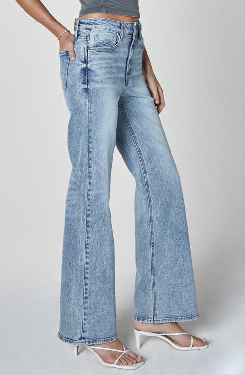 Unpublished Jolene Peace Wide Leg Jeans In Light Blue