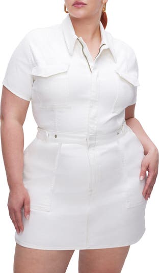 Donna Karan New York Pleated Cap Sleeve Sheath Dress
