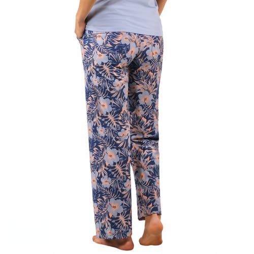 Shop Uv Skinz Lounge Pants In Washed Navy Paradise