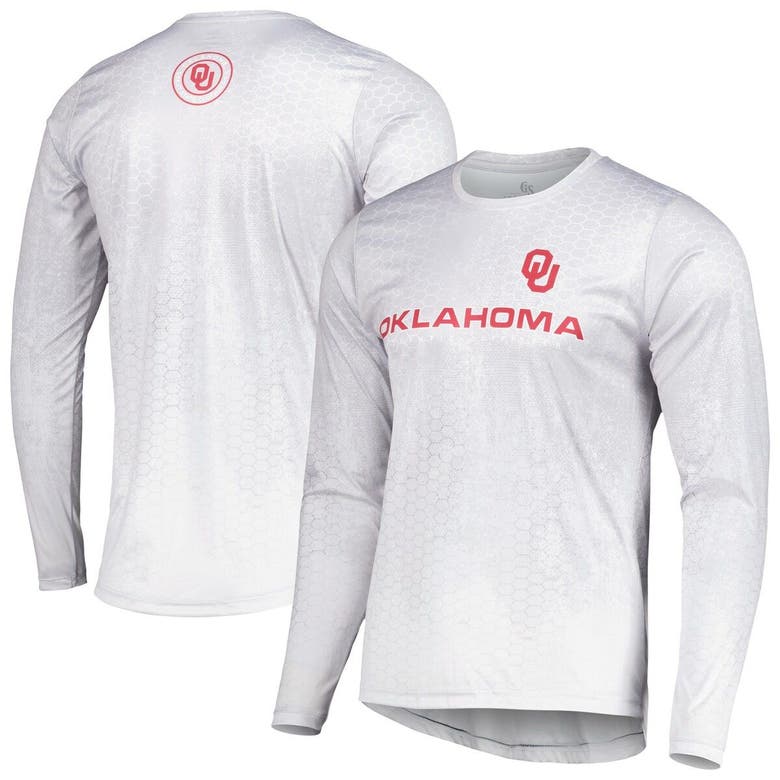 Flogrown Gray Oklahoma Sooners Knockout State Long Sleeve T-shirt