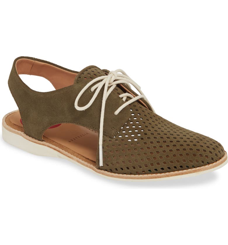 Rollie Slingback Punch Perforated Derby (Women) | Nordstrom
