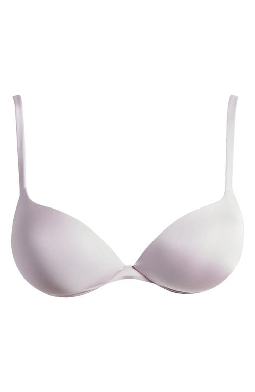 Shop Skims Ultimate Collection Teardrop Underwire Push-up Bra In Iris Mica