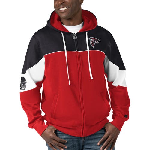 Starter Men's White, Scarlet San Francisco 49ers Thursday Night Lights  Half-Snap Hoodie Jacket - Macy's