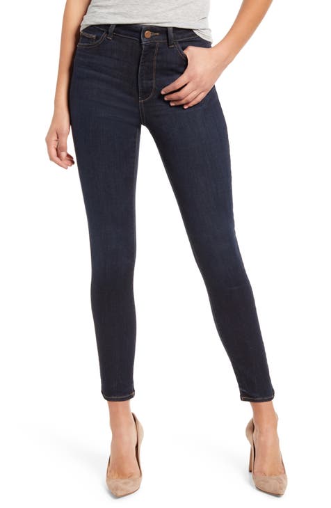 Instasculpt Farrow High Waist Ankle Skinny Jeans (Willoughby)