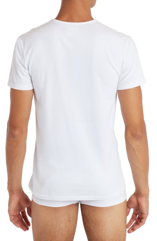 Shop Versace Medusa Head Logo 2-pack Undershirts In Optical White