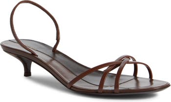 Harlow Kitten Heel Slingback Sandal