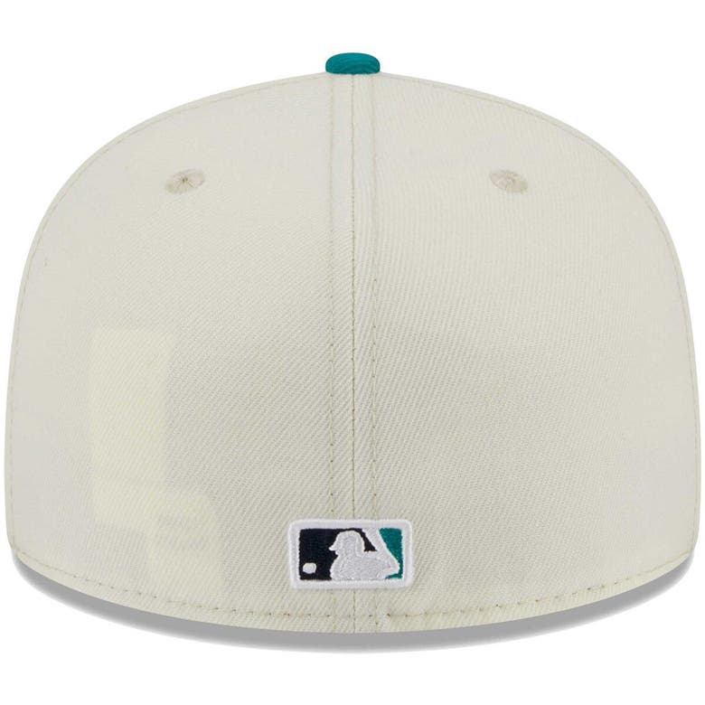 Seattle Mariners 2023 All Star Game New Era 59FIFTY Fitted Hat (Chrome White Olive Gray Under BRIM) 7 1/2