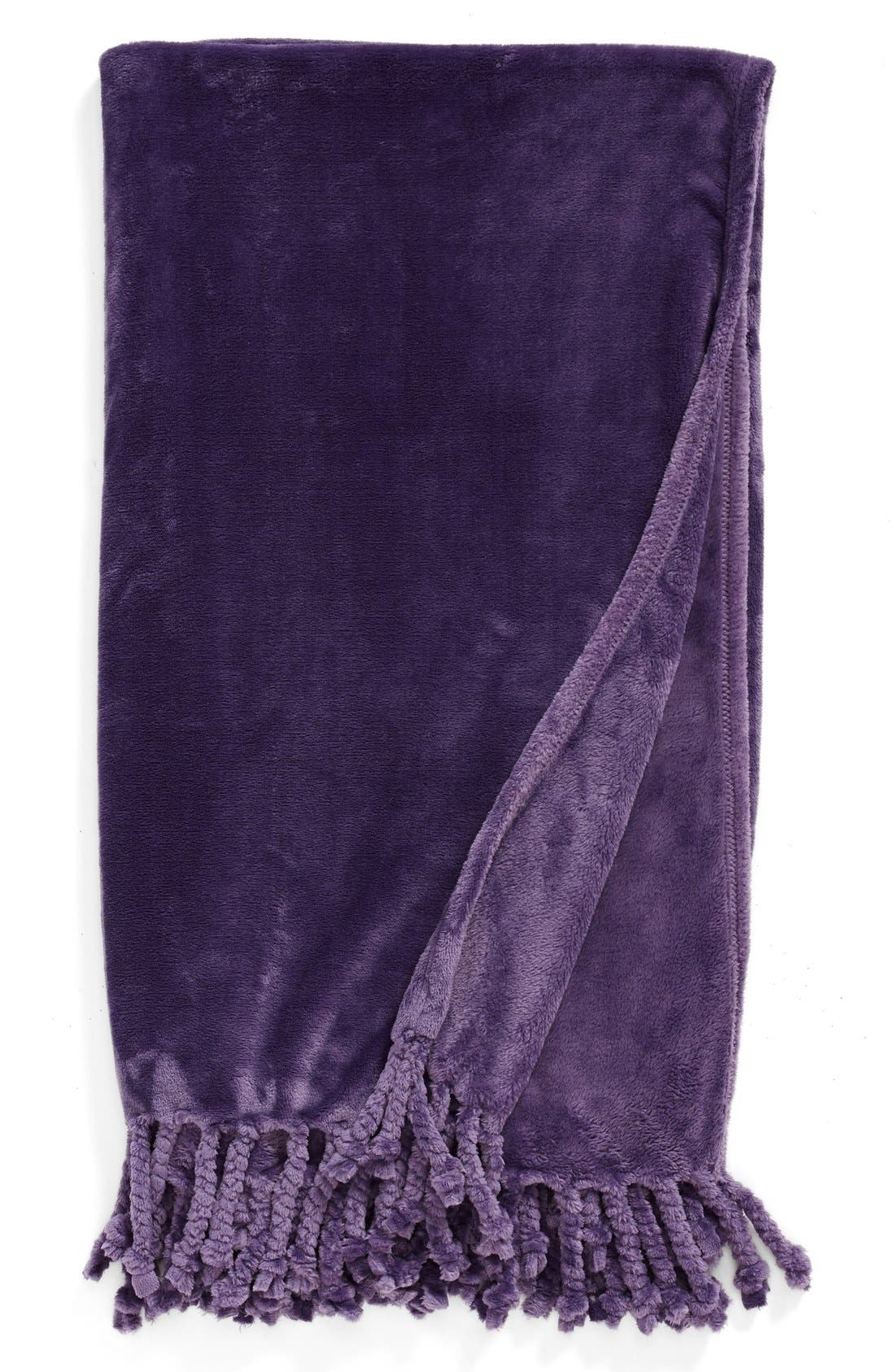 NORDSTROM AT HOME,
                            Kennebunk Bliss Plush Throw,
                            Main thumbnail 523, color,
                            540