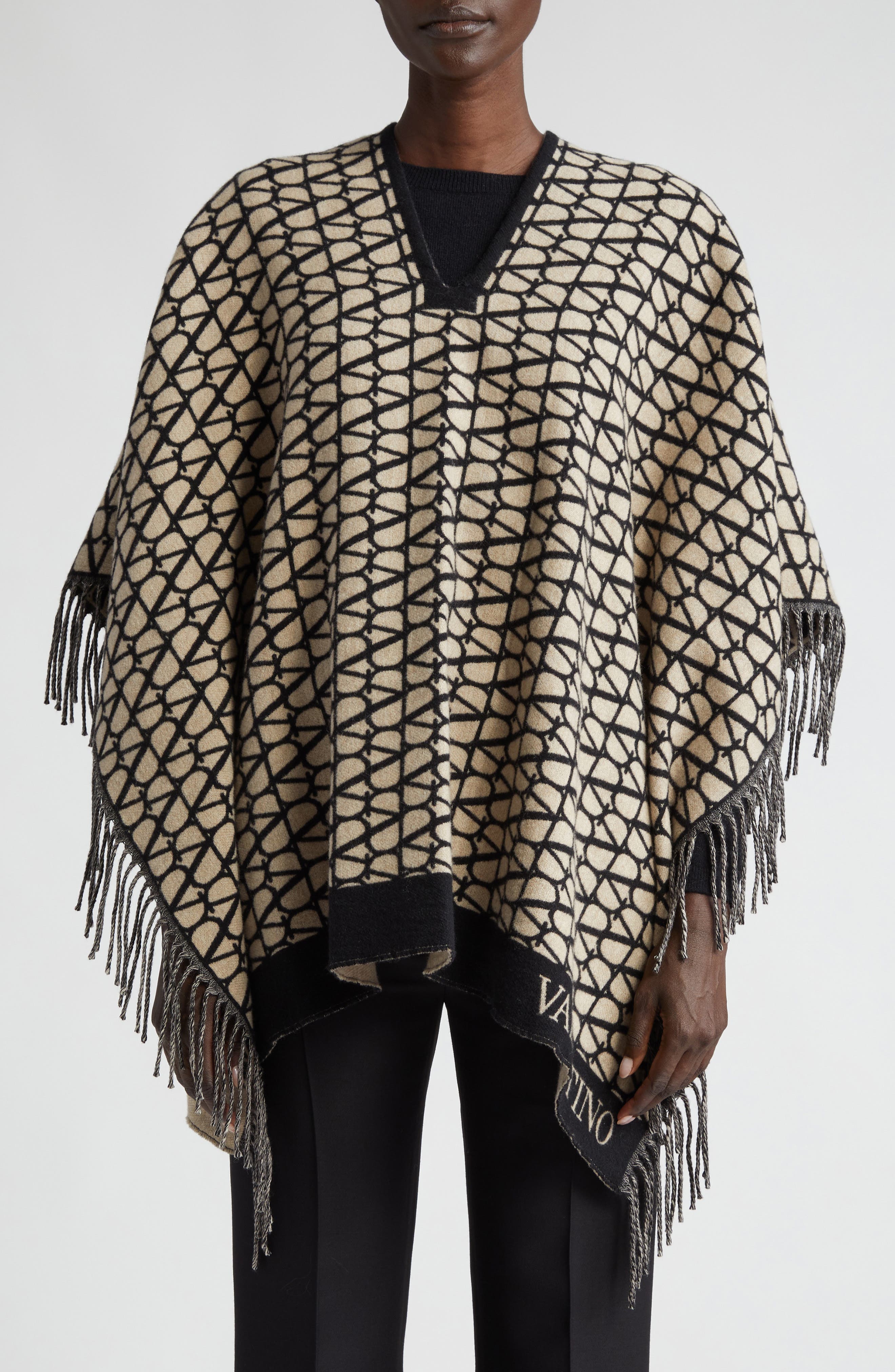 fendi poncho nordstrom