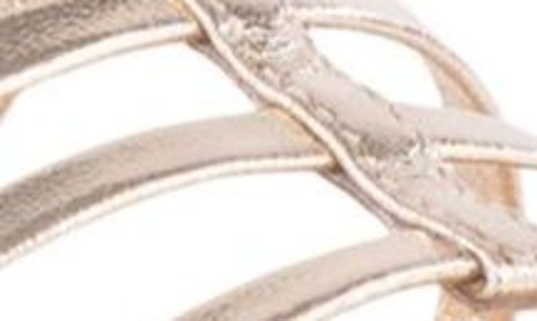 Shop Seychelles Luxurious Wedge Sandal In Light Gold