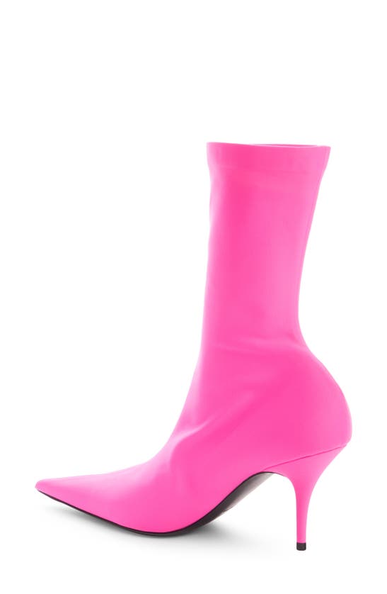 BALENCIAGA POINTED TOE SOCK BOOT