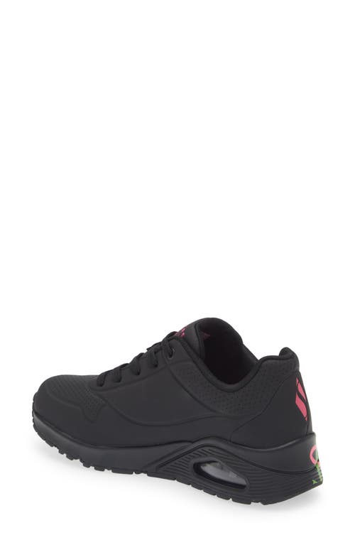 Shop Skechers Uno Highlight Love Sneaker In Black/multi