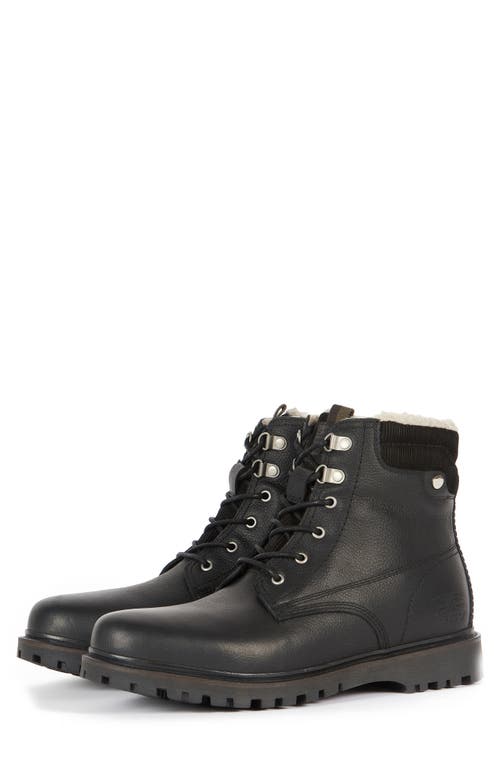 Barbour Macdui Lace-Up Boot Black at Nordstrom,