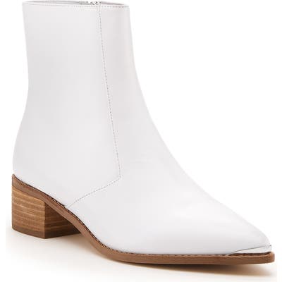 Botkier Greer Pointy Toe Bootie- White