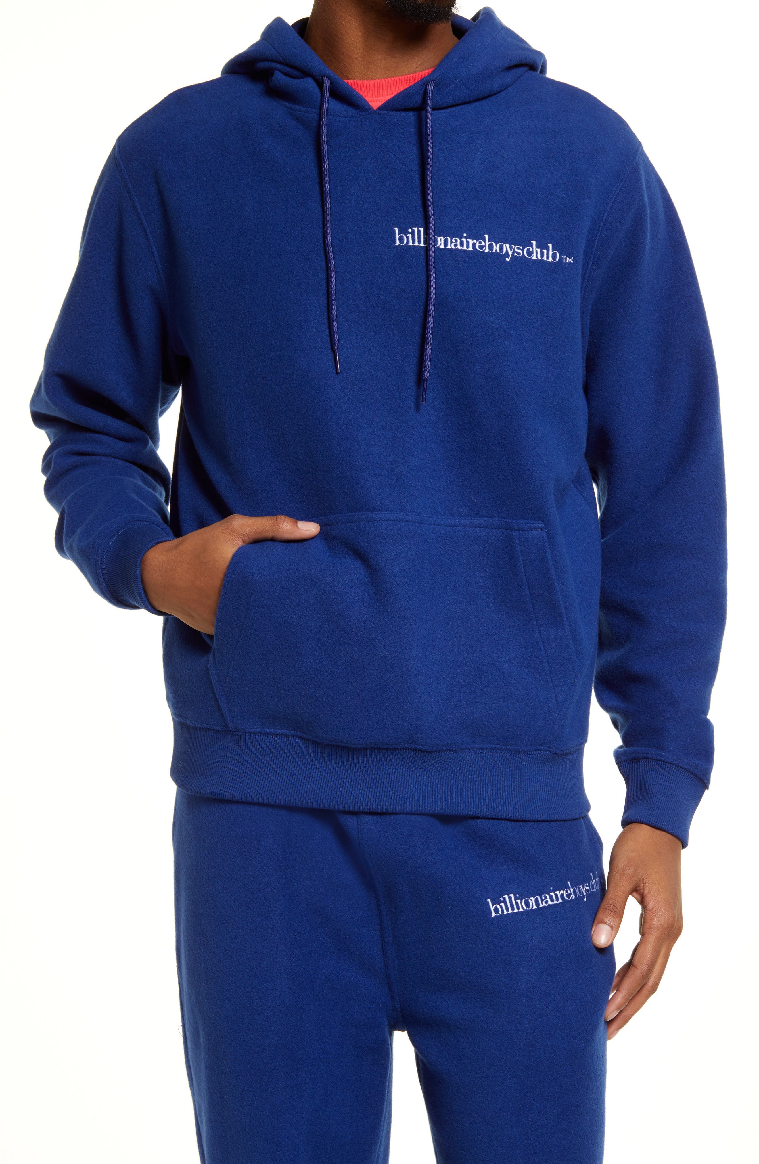 blue hoodie sweatshirt