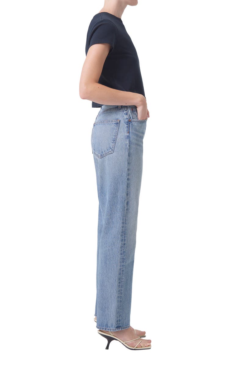 AGOLDE '90s Pinch Waist High Waist Straight Leg Jeans, Alternate, color,