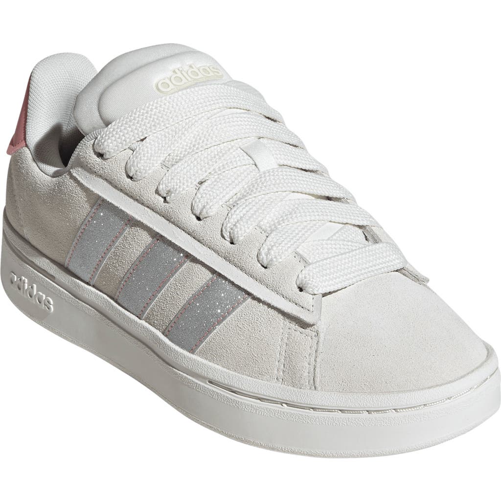 Adidas Originals Adidas Grand Court Alpha Sneaker In Off White/silver/pink