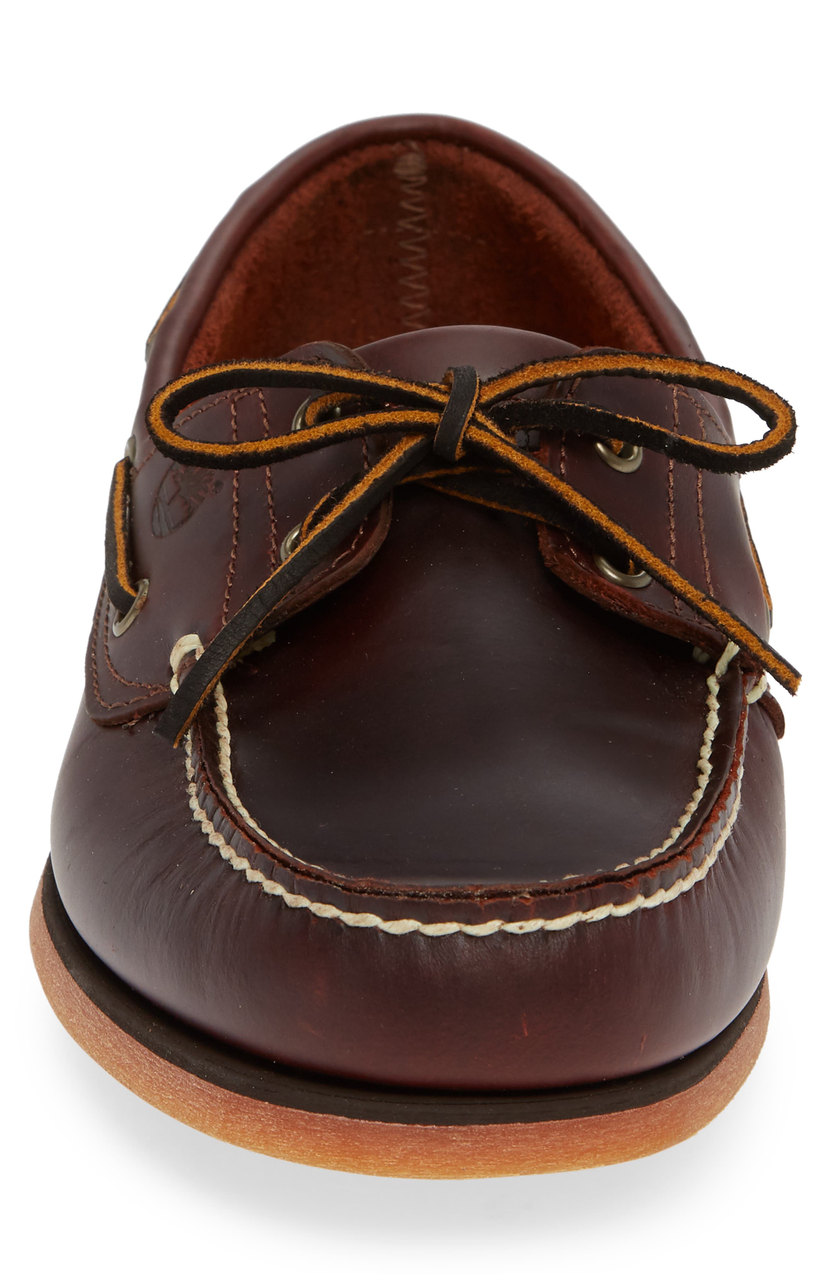 timberland 2 eye classic boat shoe