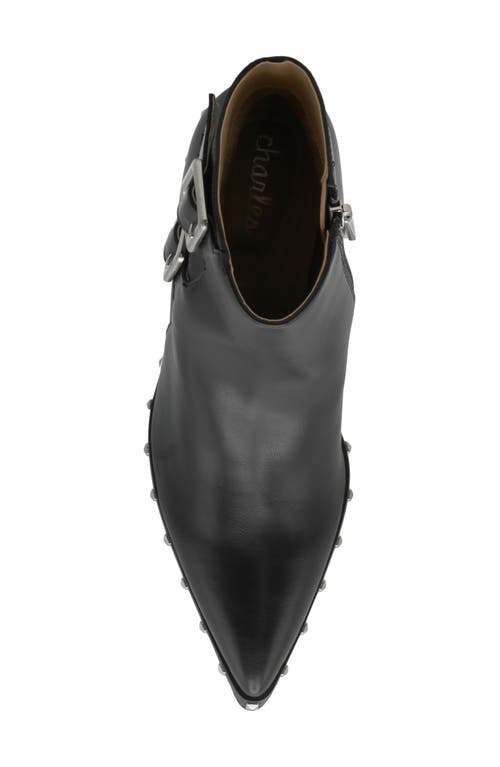 Charles By Charles David Dougie Pointed Toe Bootie In Black