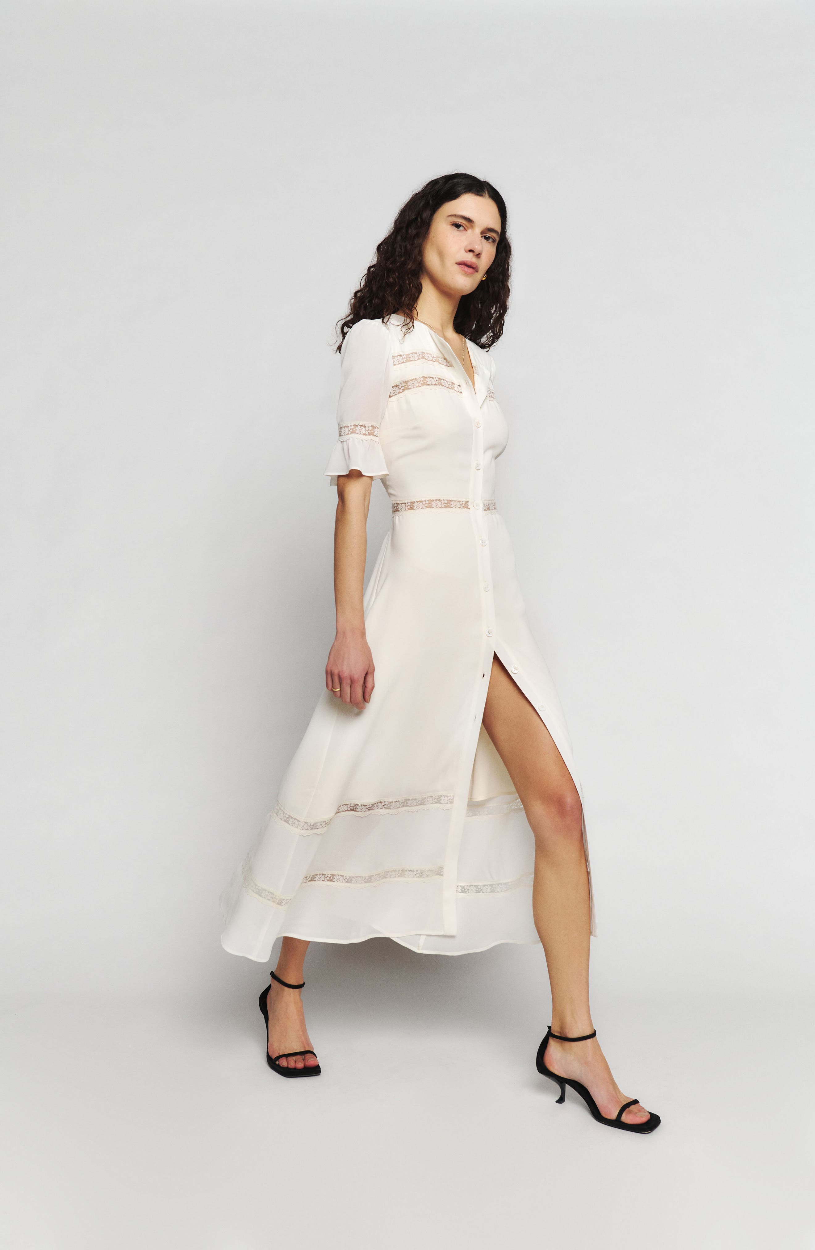 Reformation: Off-White Chania Maxi Dress