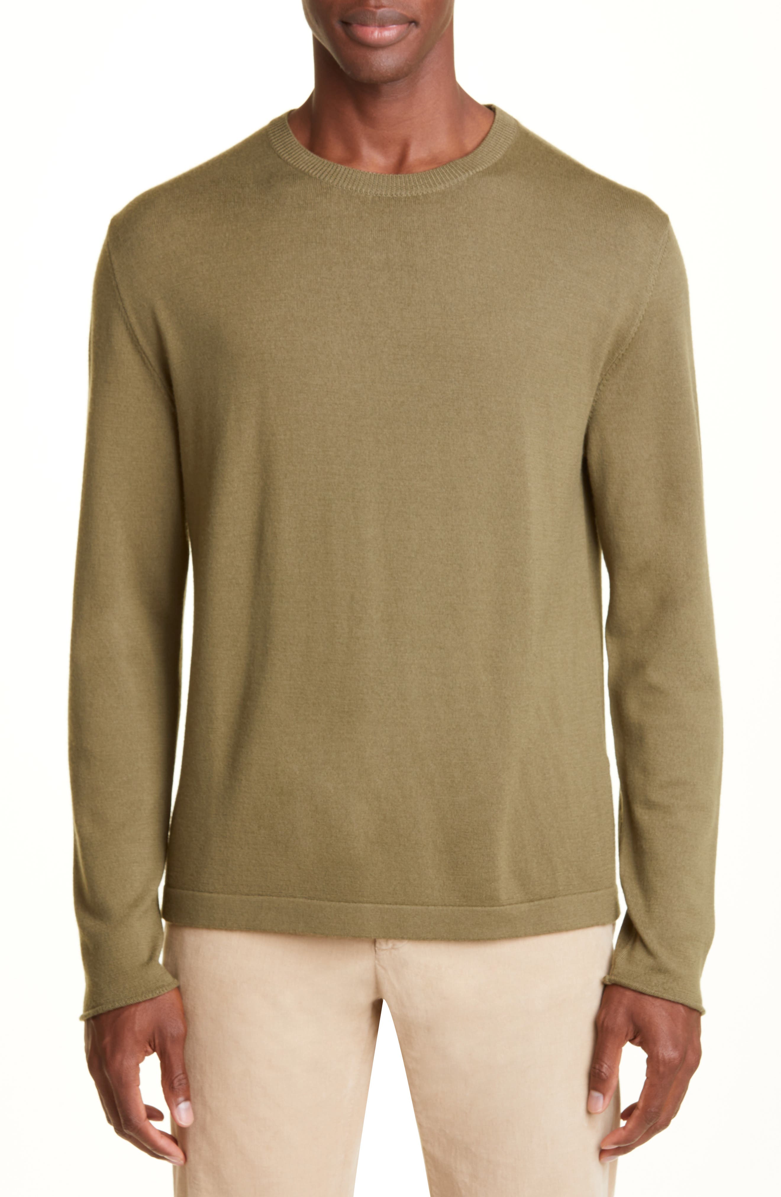 Massimo Alba Crewneck Wool Sweater | Nordstrom