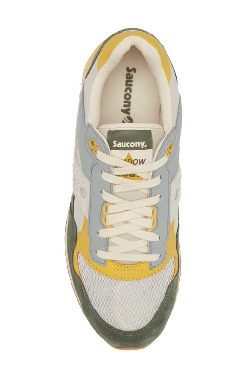 Shop Saucony Shadow 5000 Sneaker In Light Grey/green