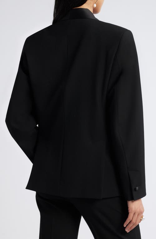 Shop Nordstrom Tuxedo Jacket In Black