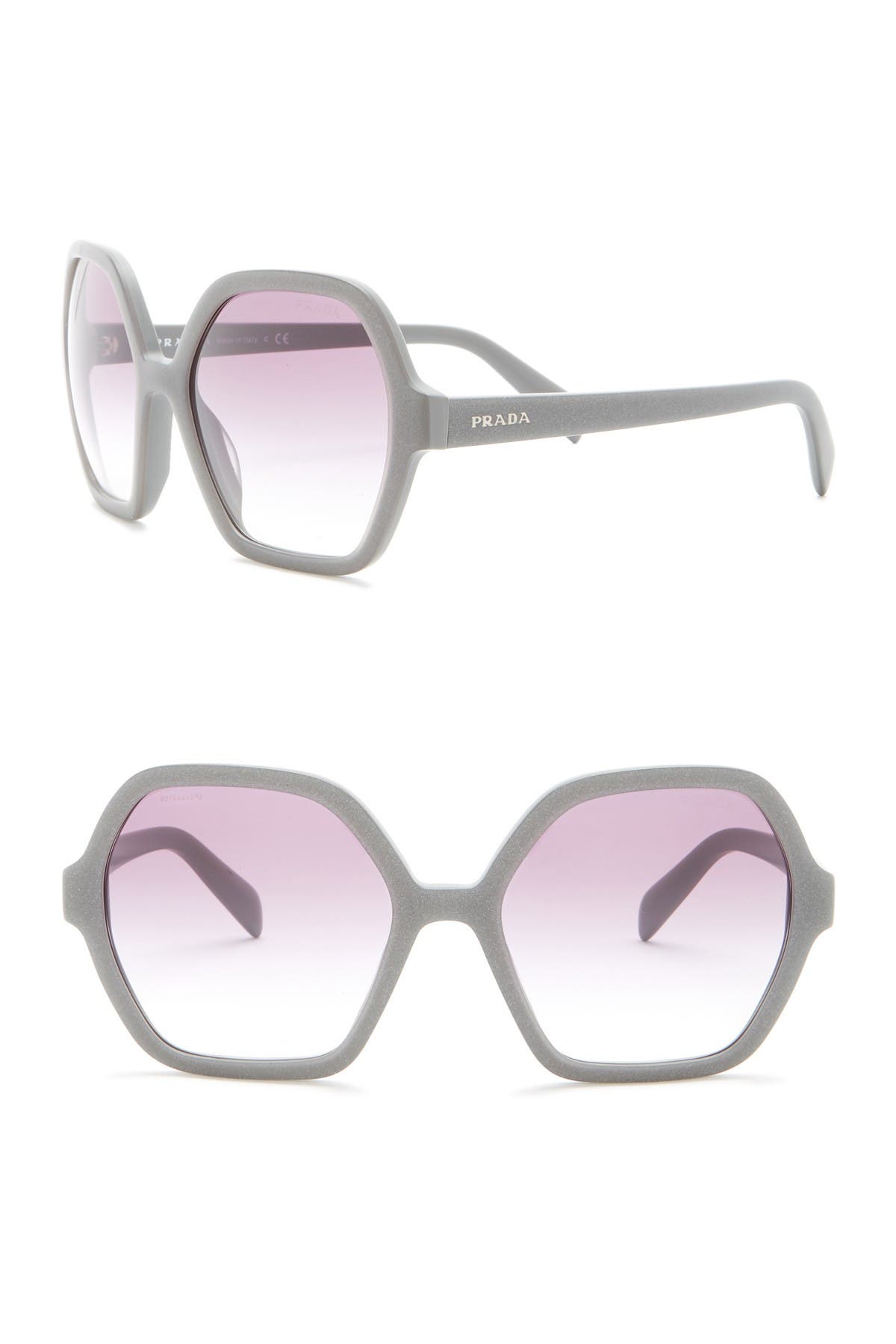 prada oversized square sunglasses