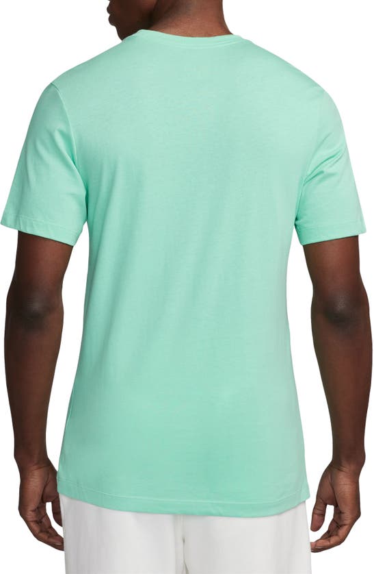 Shop Jordan Jumpman Embroidered T-shirt In Emerald Rise/ White