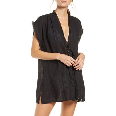 Robin Piccone Michelle Cover-Up Tunic, Black