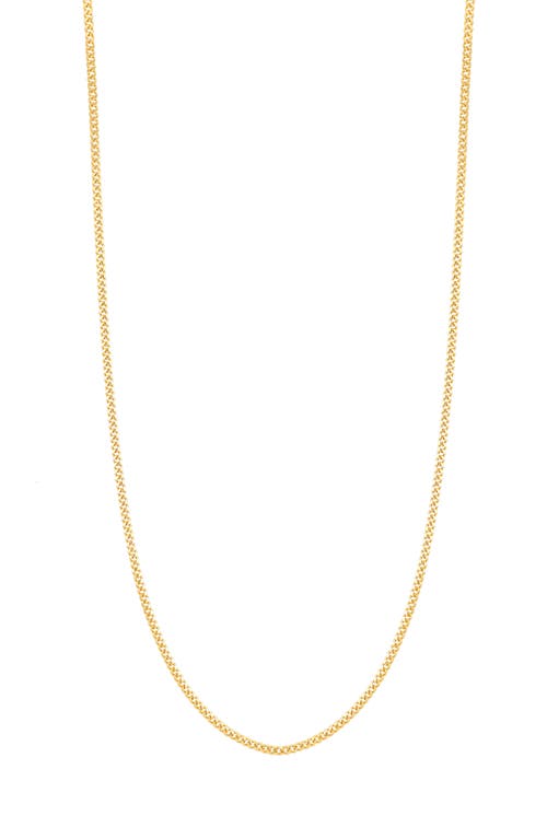 Bony Levy 14K Gold Curb Chain Necklace in 14K Yellow Gold at Nordstrom