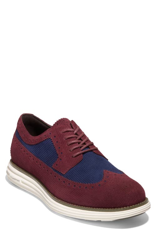 Cole Haan OriginalGrand Remastered Longwing Derby Bloodstone/Evening at Nordstrom,