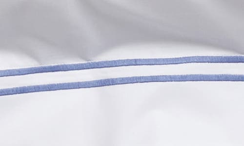 Sferra Grande Hotel Euro Sham In White/cornflower