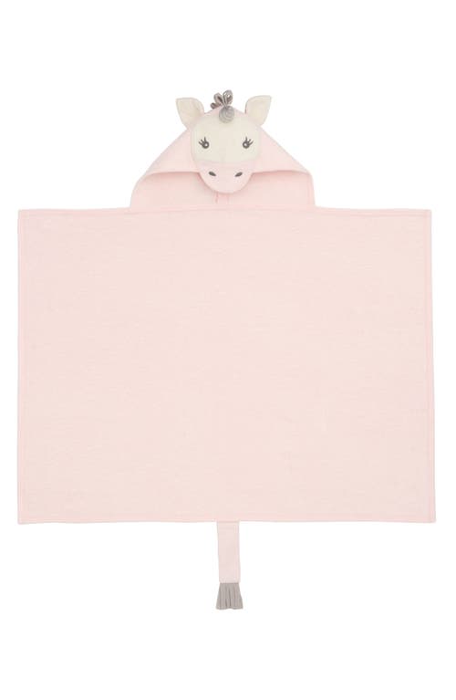 Elegant Baby Terry Velour Hooded Unicorn Towel In Unicorn