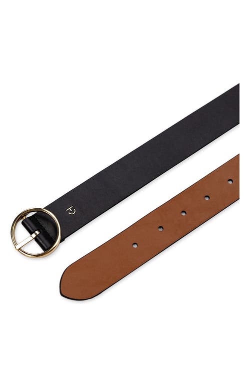 Shop Cole Haan Reversible Leather Belt In Black/tan