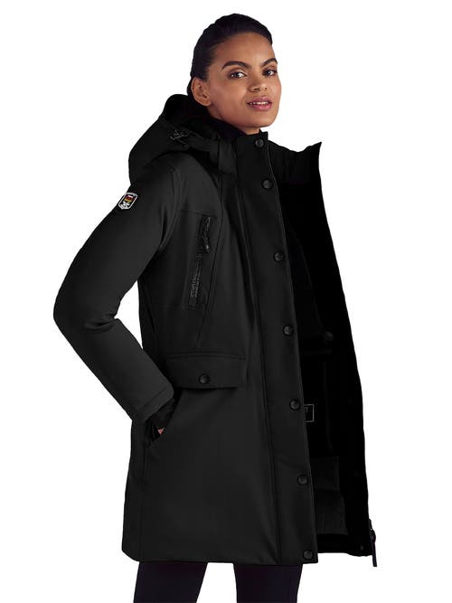 Shop Triple F.a.t. Goose Waterproof Parka In Black