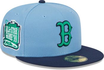 Men's New Era Light blue/navy Philadelphia Phillies Green Undervisor 59FIFTY Fitted Hat