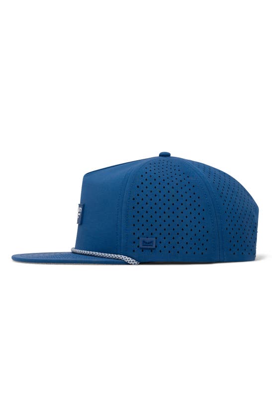 Shop Melin Coronado Brick Hydro Performance Snapback Hat In Royal Blue