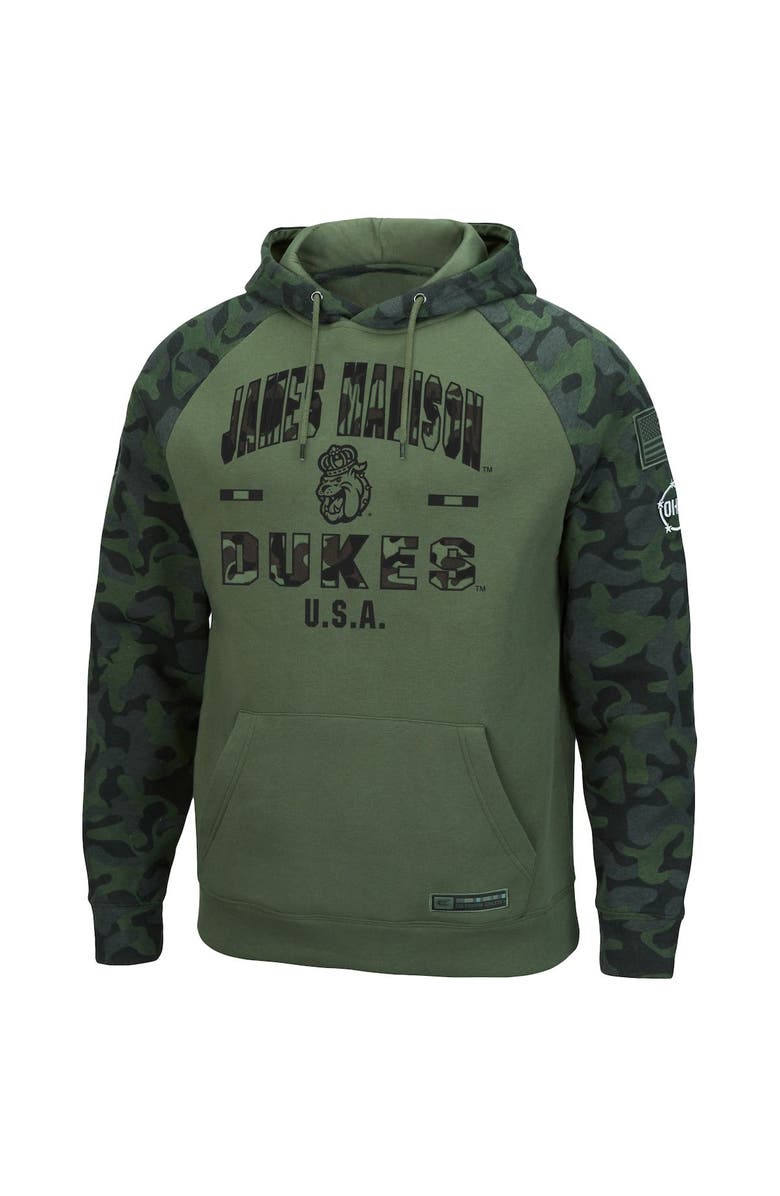 COLOSSEUM Men's Colosseum Olive/Camo James Madison Dukes OHT Military ...