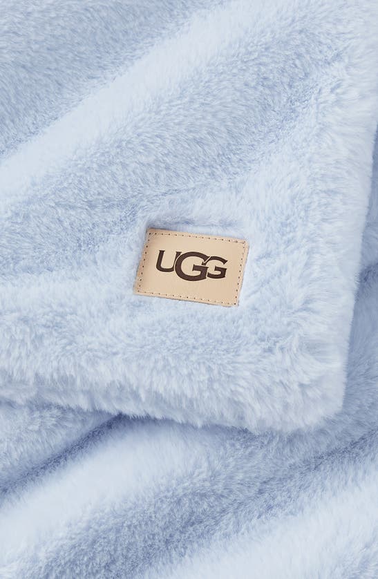 Shop Ugg (r) Marcella Faux Fur Throw Blanket In Current