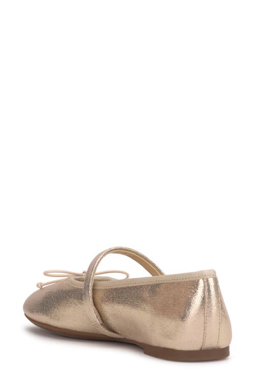 Shop Jessica Simpson Azalina Mary Jane Flat In Champagne