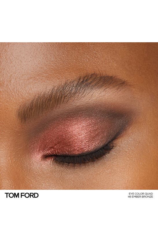 Tom Ford Eye Color Quad Crème Eyeshadow Palette Ember Bronze In Ember Bronze