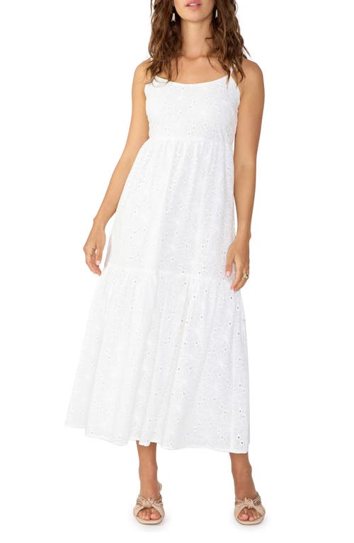 Sanctuary Cotton Eyelet Sundress in White