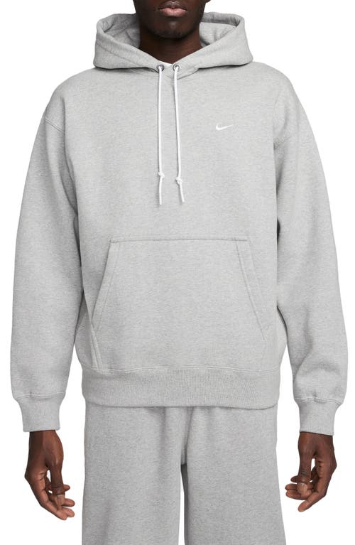 Nike Solo Swoosh Fleece Hoodie at Nordstrom,