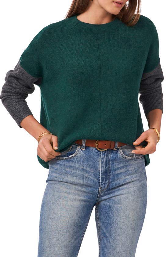 VINCE CAMUTO COLORBLOCK SWEATER