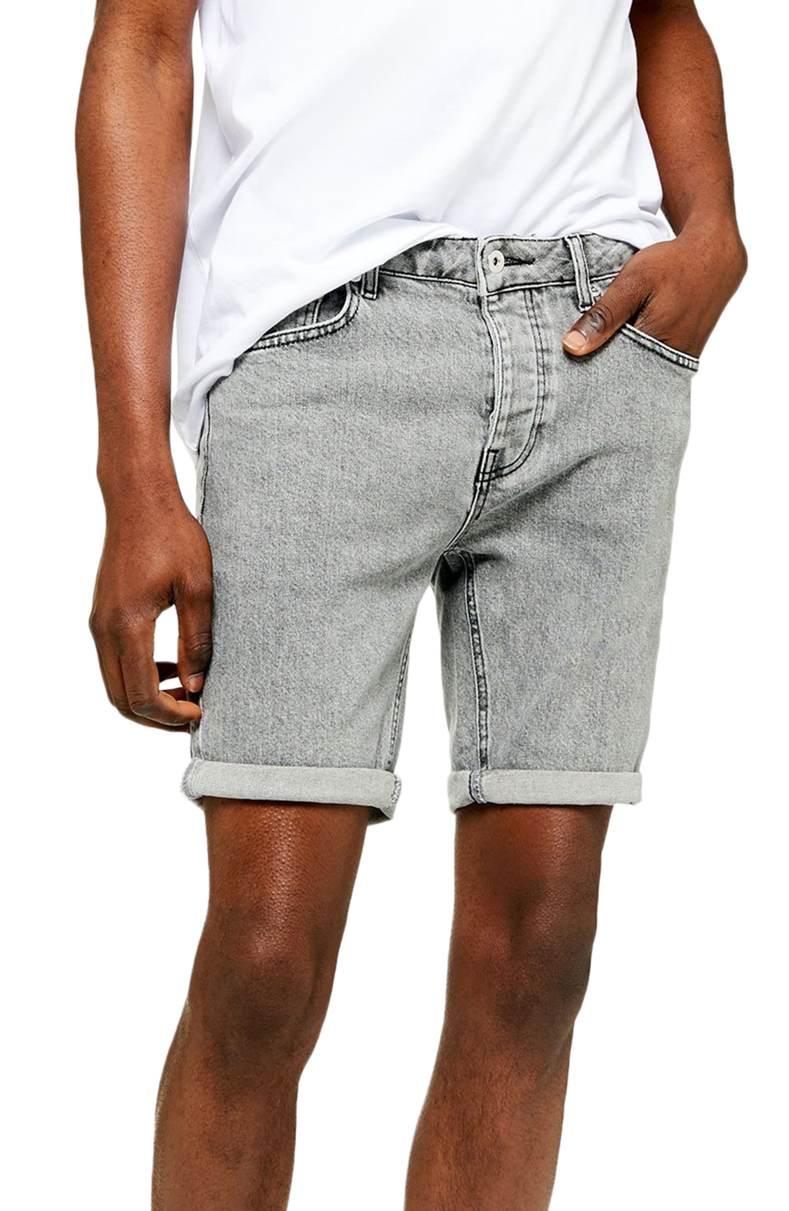 topman jean shorts