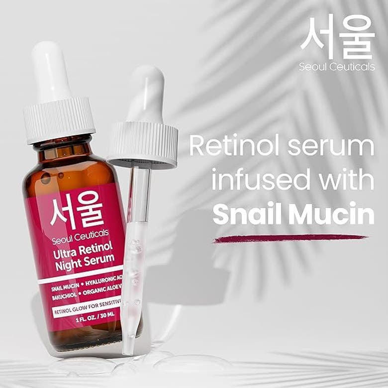 Shop Seoul Ceuticals Korean Skincare Ultra Retinol Night Serum In Clear