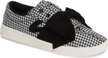 TRETORN Women's Nylitebow Sneaker – Casual Slip-On Bow Shoe