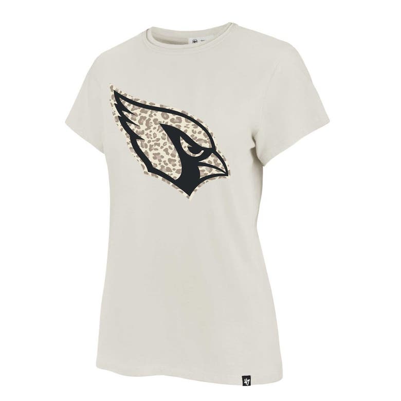 Shop 47 ' Cream Arizona Cardinals Panthera Frankie T-shirt