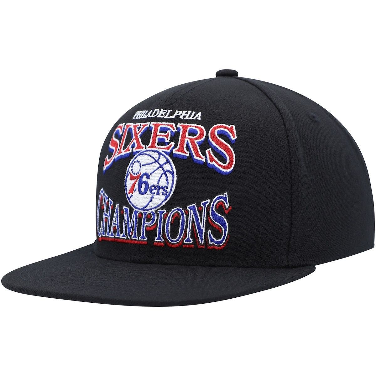 Mitchell & Ness Snapback Wool Solid Philadelphia 76ers - Casquette NBA Classique